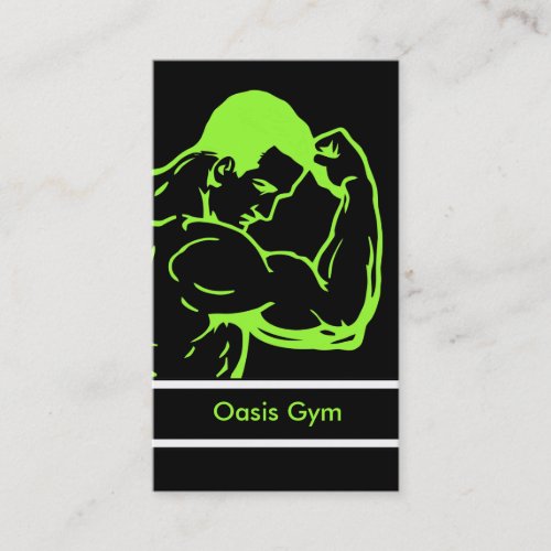 Fitness Gym Business Cards