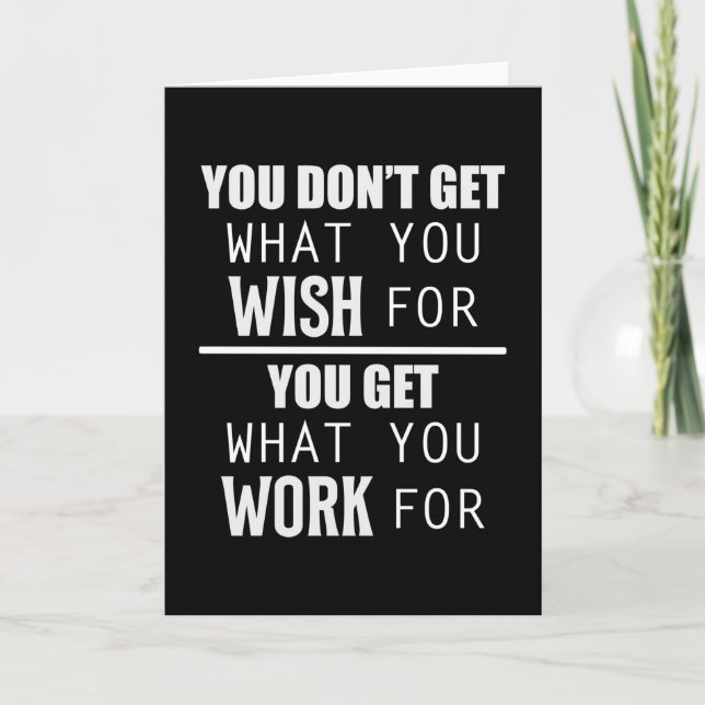 Fitness Gym Exercise Workout Sport Funny Gift Idea Card (Front)