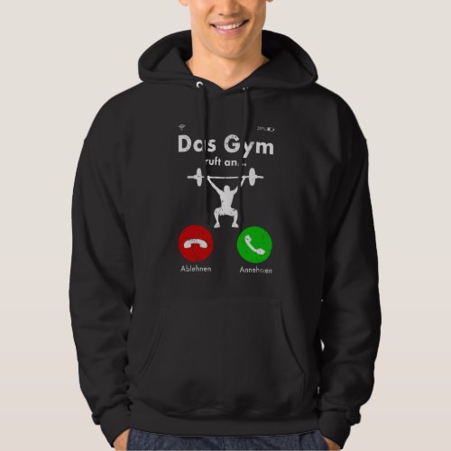Fitness Gym Lifting Quote Funny Gift Hoodie