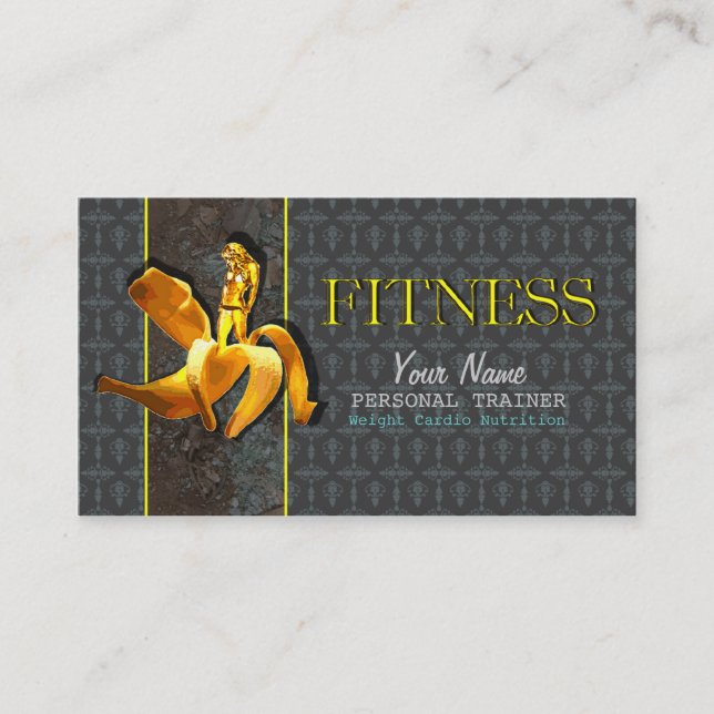 FITNESS III - Business Card (Front)