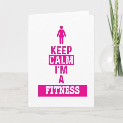 Fitness Instructor Card