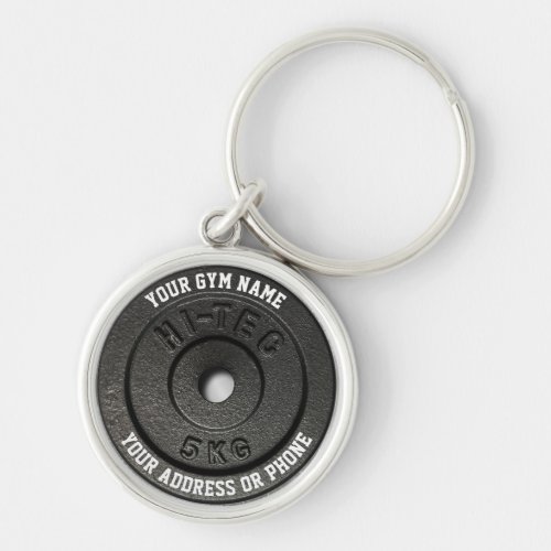 Fitness Instructor Gym Owner Gym Coach Workout Keychain