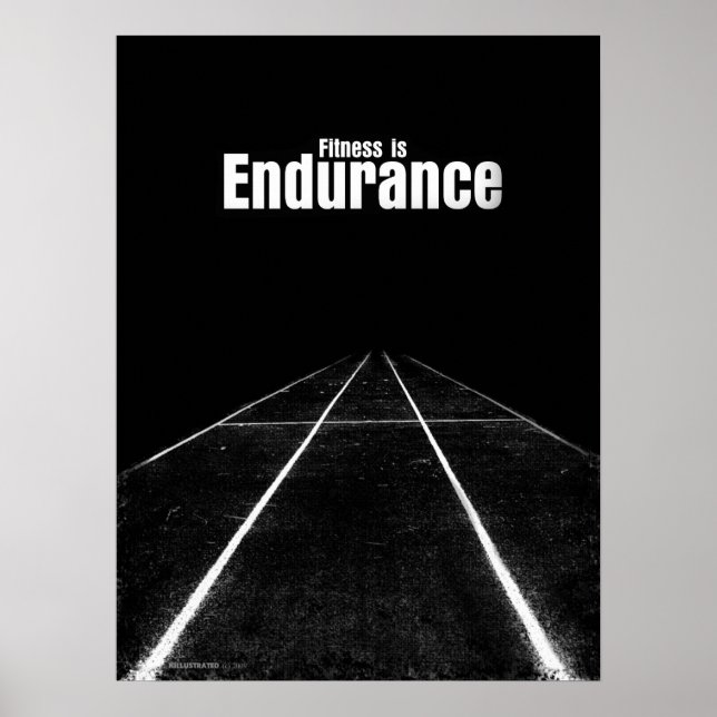 Fitness Is - Endurance Poster (Front)