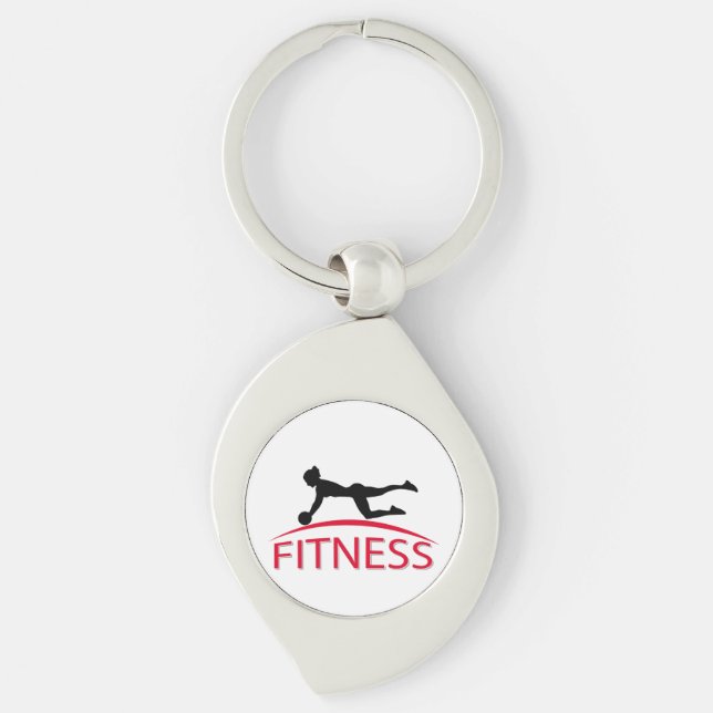 Fitness Keychain (Front)