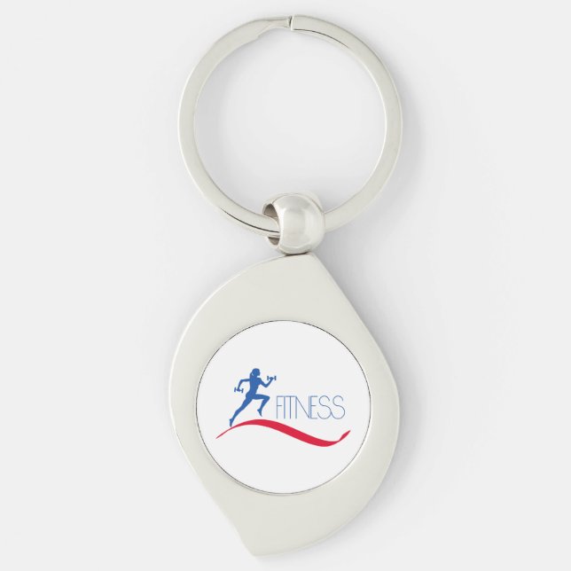 Fitness Keychain (Front)