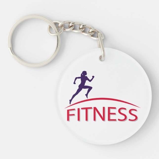 Fitness Keychain (Front)