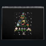 Fitness Lover| Gymnastic Instrument Christmas Tree Calendar<br><div class="desc">Fitness Lover| Gymnastic Instrument Christmas Tree</div>