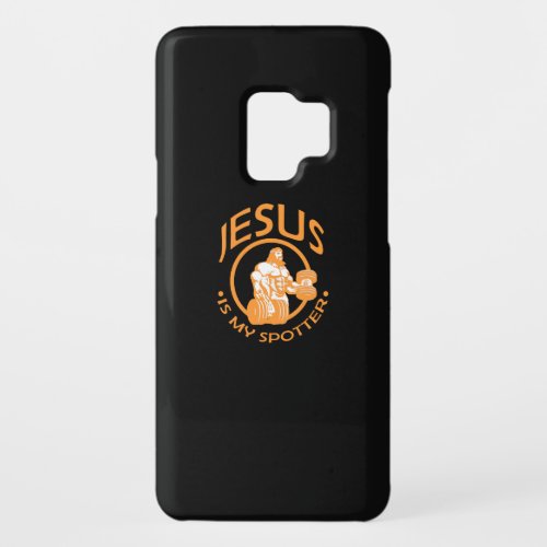 Fitness Lover  Jesus Is My Spotter Case_Mate Samsung Galaxy S9 Case