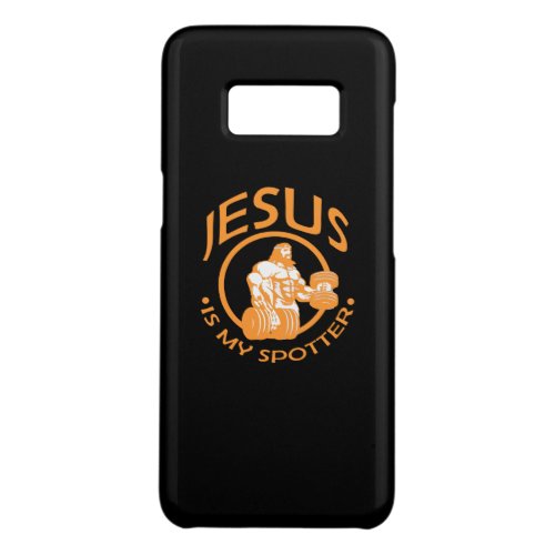 Fitness Lover  Jesus Is My Spotter Case_Mate Samsung Galaxy S8 Case