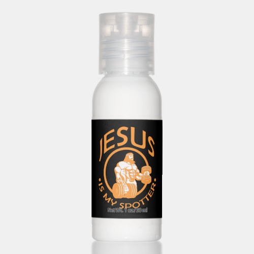 Fitness Lover  Jesus Is My Spotter Hand Lotion