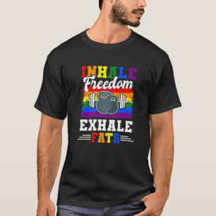 Fitness Lover Personal Trainer LGBT Gym Workout T-Shirt