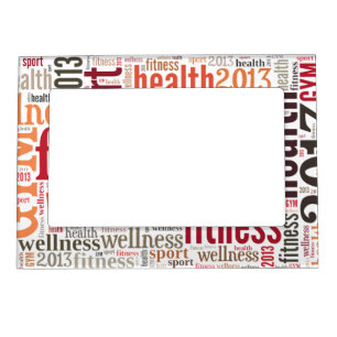 Fitness Magnetic Picture Frame
