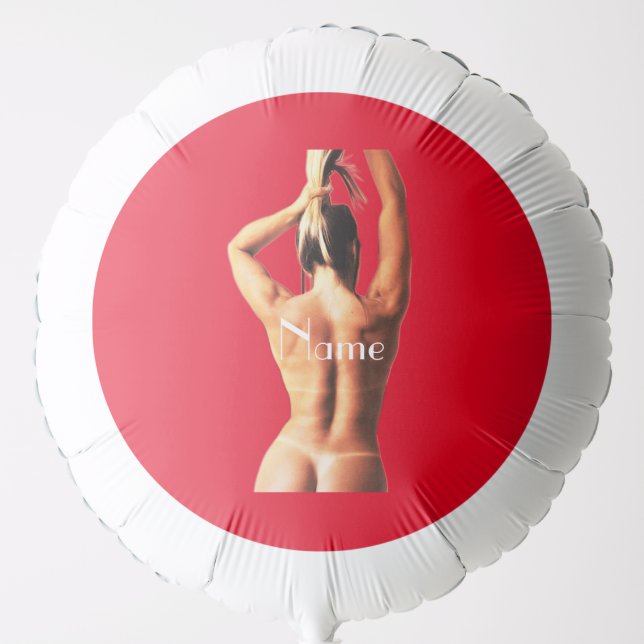 Fitness Model Tanlines Thunder_Cove  Balloon (Front)