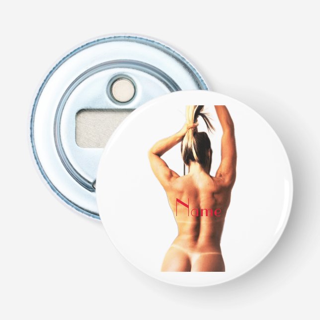 Fitness Model Tanlines Thunder_Cove  Bottle Opener (Front)