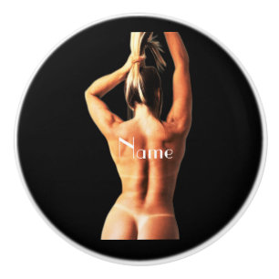 Fitness Model Tanlines Thunder_Cove  Ceramic Knob