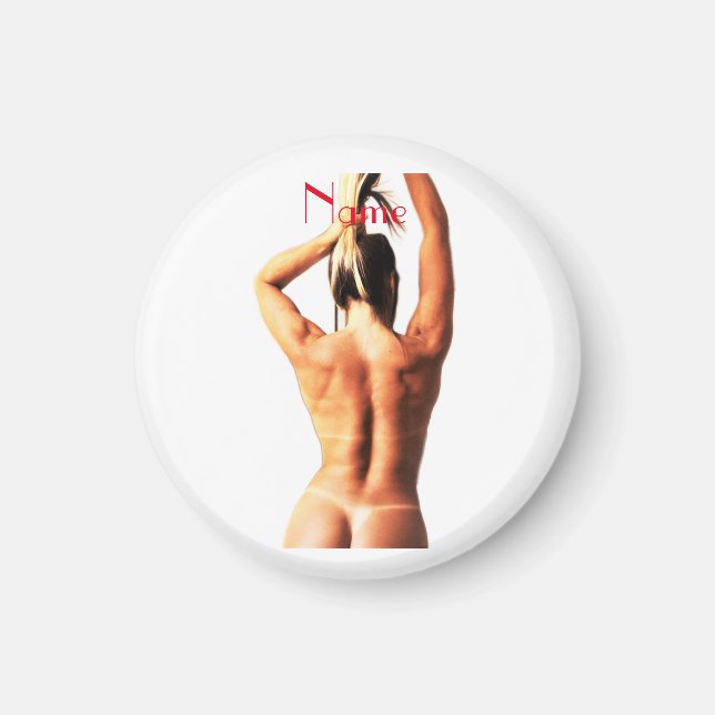 Fitness Model Tanlines Thunder_Cove  Magnet (Front)