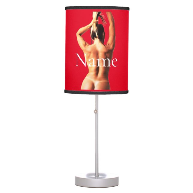 Fitness Model Tanlines Thunder_Cove  Table Lamp (Front)