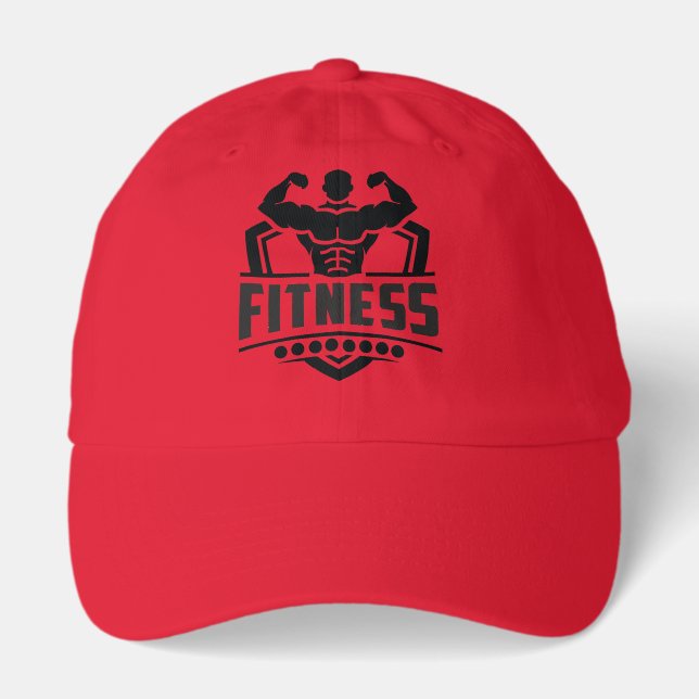 Fitness Motivation Graphic | Strong & Active Life Hat (Front)