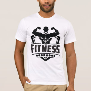 Fitness Motivation Graphic Strong & Active Life T-Shirt