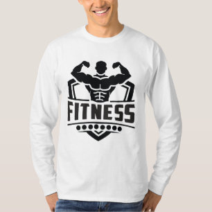 Fitness Motivation Graphic Strong & Active Life T-Shirt