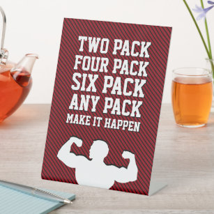 Six Pack Workout Gifts On Zazzle