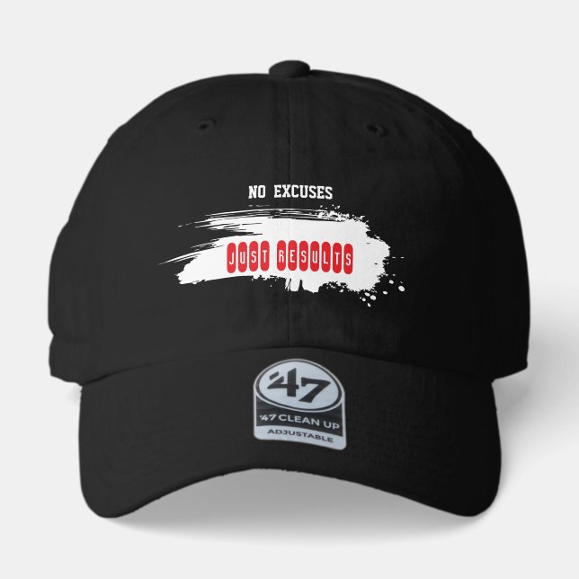 Fitness motivational 47 brand hat (Front)