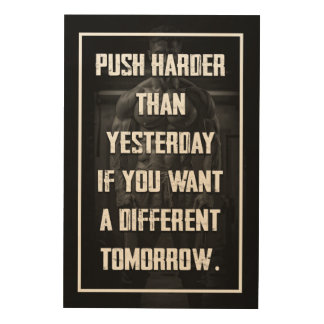 Fitness Motivational quote poster design