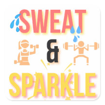Fitness Motivational "Sweat & Sparkle" Workout