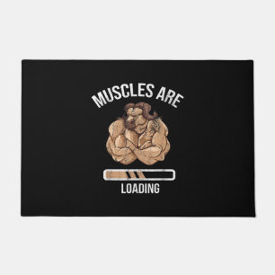 Fitness Muscle Loading Bullock Ox Sport Gym Doormat
