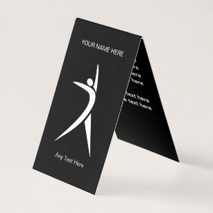 Fitness Personal Trainer Coach Modern Design Business Card