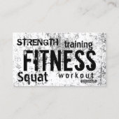 Fitness Personal Trainer Grunge Loyalty Punch (Front)