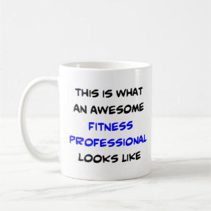 fitness professional, awesome coffee mug
