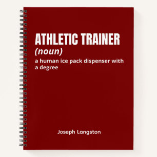 Fitness Professional – Funny Athletic Trainer Notebook