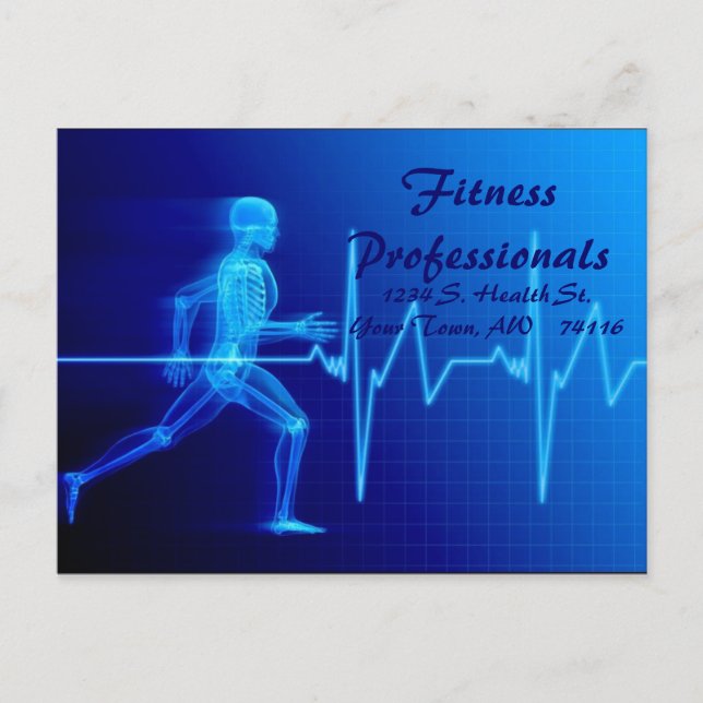 Fitness Professionals post card (Front)