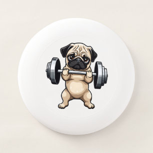 Fitness Pug Wham-O Frisbee