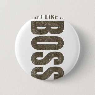 Fitness Quote Y2k Gym Training Ck Print Yoga Sport Button