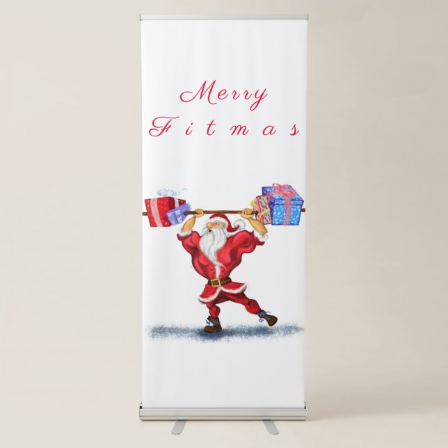 Fitness Santa Banner (Front)