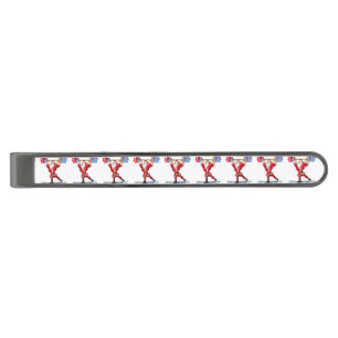 Fitness Santa Claus Tie Bar