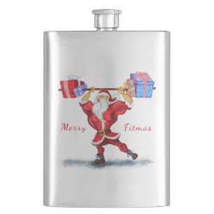 Fitness Santa Flask