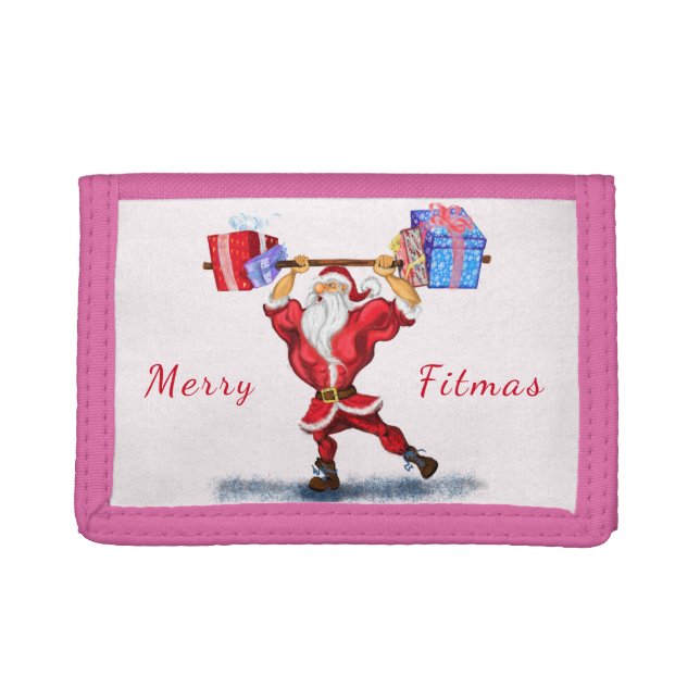 Fitness Santa Wallet (Front)
