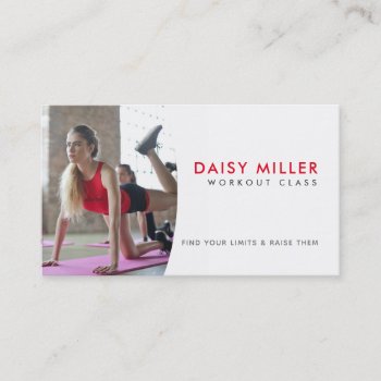 Fitness Slogans Business Cards by MsRenny at Zazzle