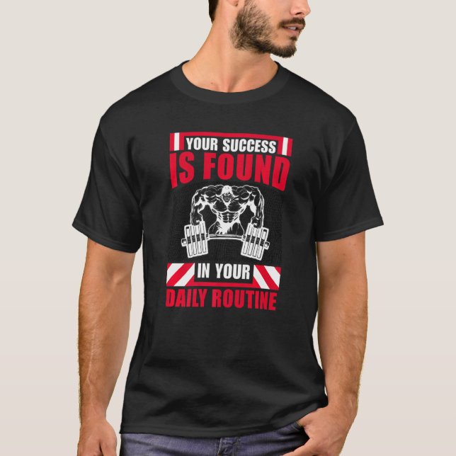 Fitness Strong Gainz Muscle Retro Gym Fitness 2 T-Shirt (Front)