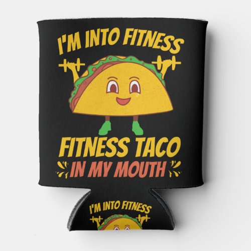 Fitness Taco Exercise Gym Can Cooler