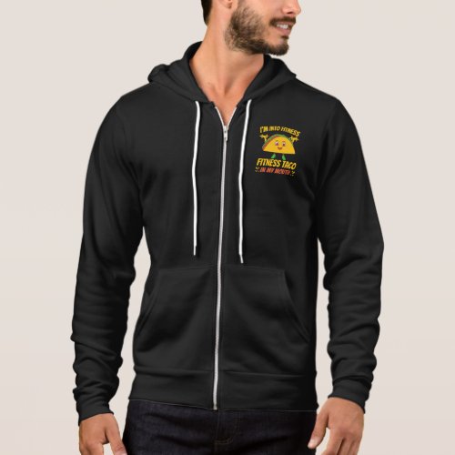 Fitness Taco Exercise Gym Hoodie