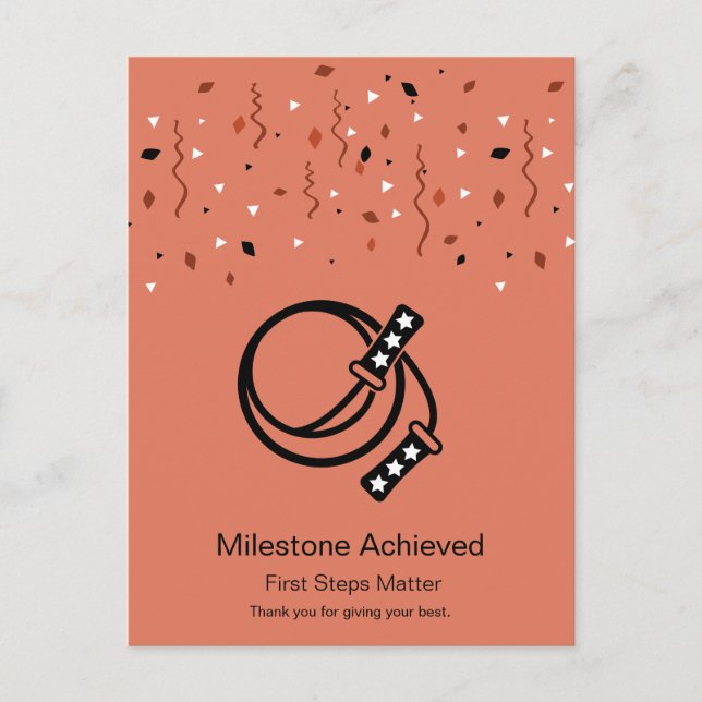 Fitness Thank You For Giving Your Best Postcard (Front)