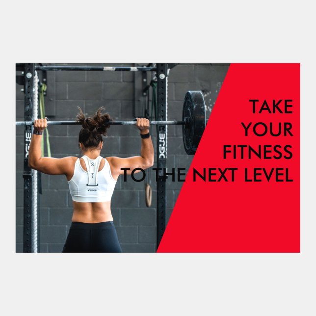 Fitness to the Next Level LinkedIn Post (Front)