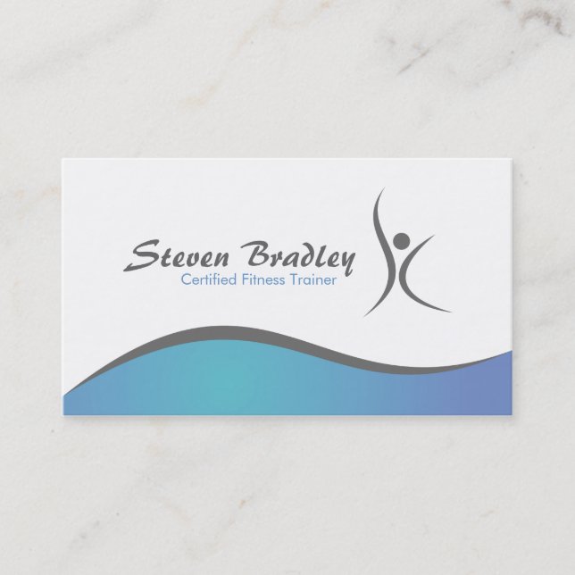 Fitness Trainer - Business Cards (Front)