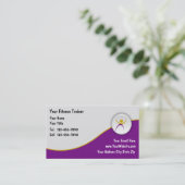 Fitness Trainer Business Cards (Standing Front)