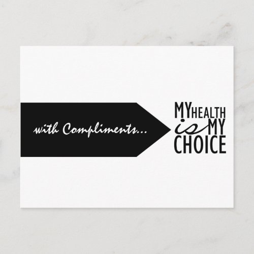 Fitness Trainer Healthy Life Coach Compliments Postcard