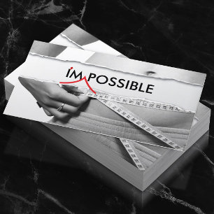 Fitness Trainer I'm Possible Body Sculpting Business Card